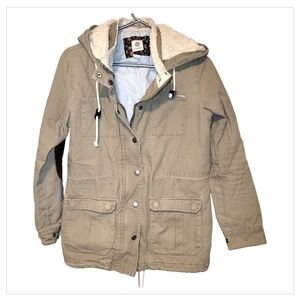 Element Women’s Utility Jacket Sherpa Lined Skate Grunge Off-Duty Streetwear